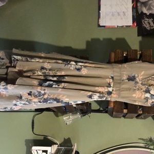 Windsor high low dress floral